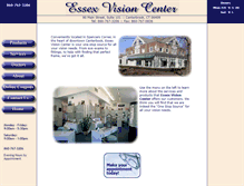 Tablet Screenshot of essexvisioncenter.com